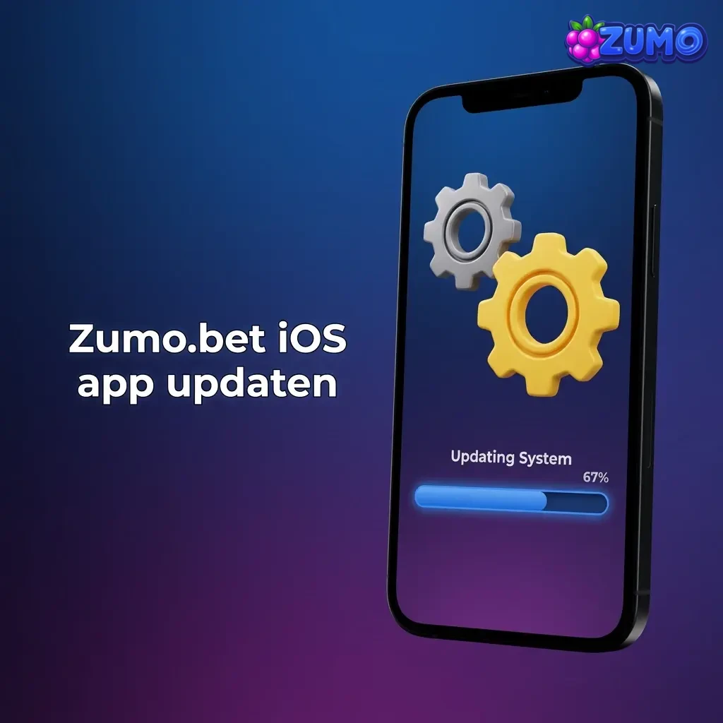 Stappenplan om de Zumo.bet iOS-app te updaten: controleer versie, installeer update, log in en test functies.