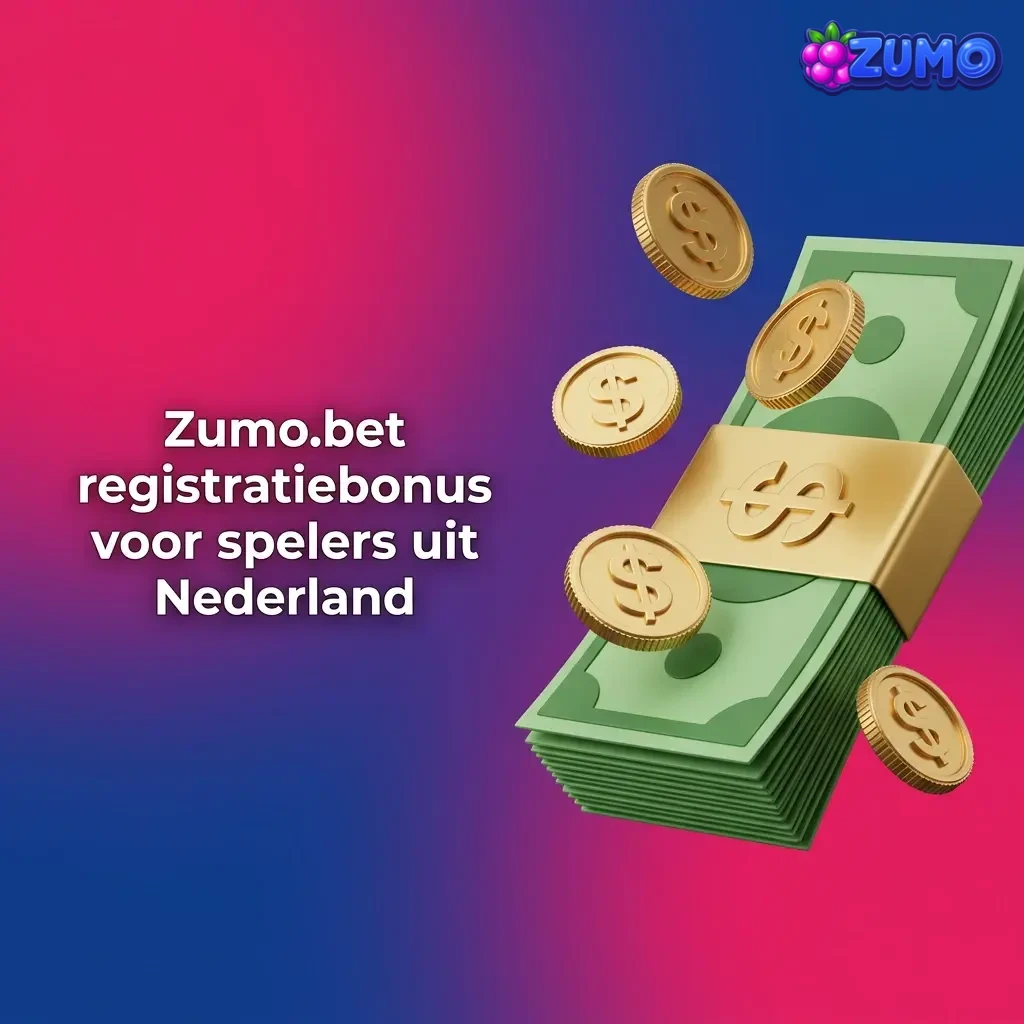 Zumo.bet registratiebonus: 150% tot €1500 plus 150 free spins, met voorwaarden zichtbaar bij activatie in je account.