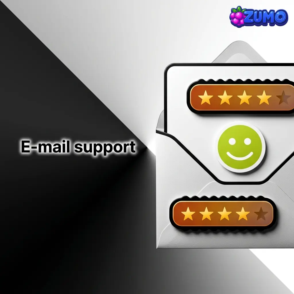 E-mail support voor Zumo.bet met hulp bij verificatie, betalingen, documenten en accountvragen