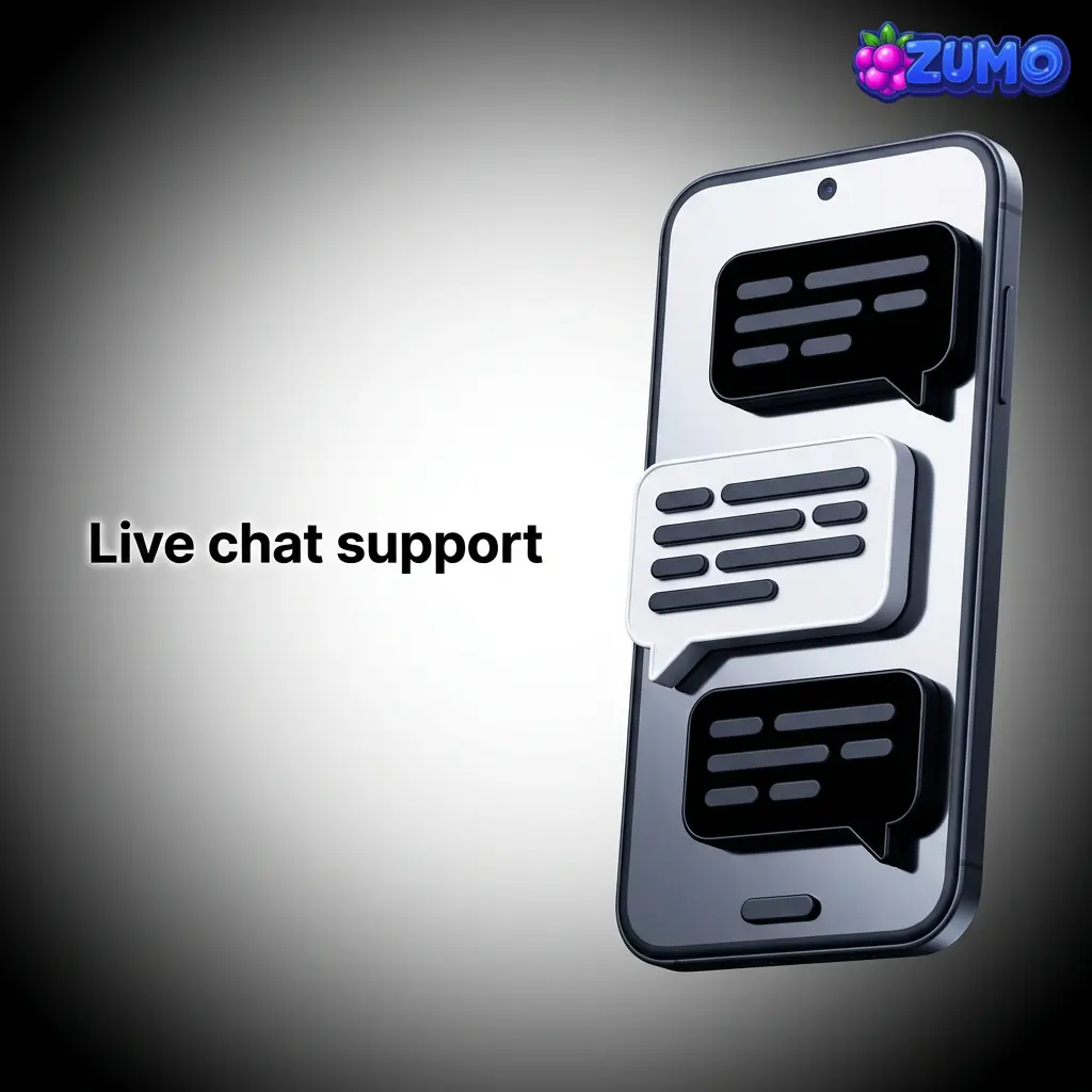 Livechatondersteuning van Zumobet voor snelle hulp via website en app, 24/7 in Nederlands en Engels