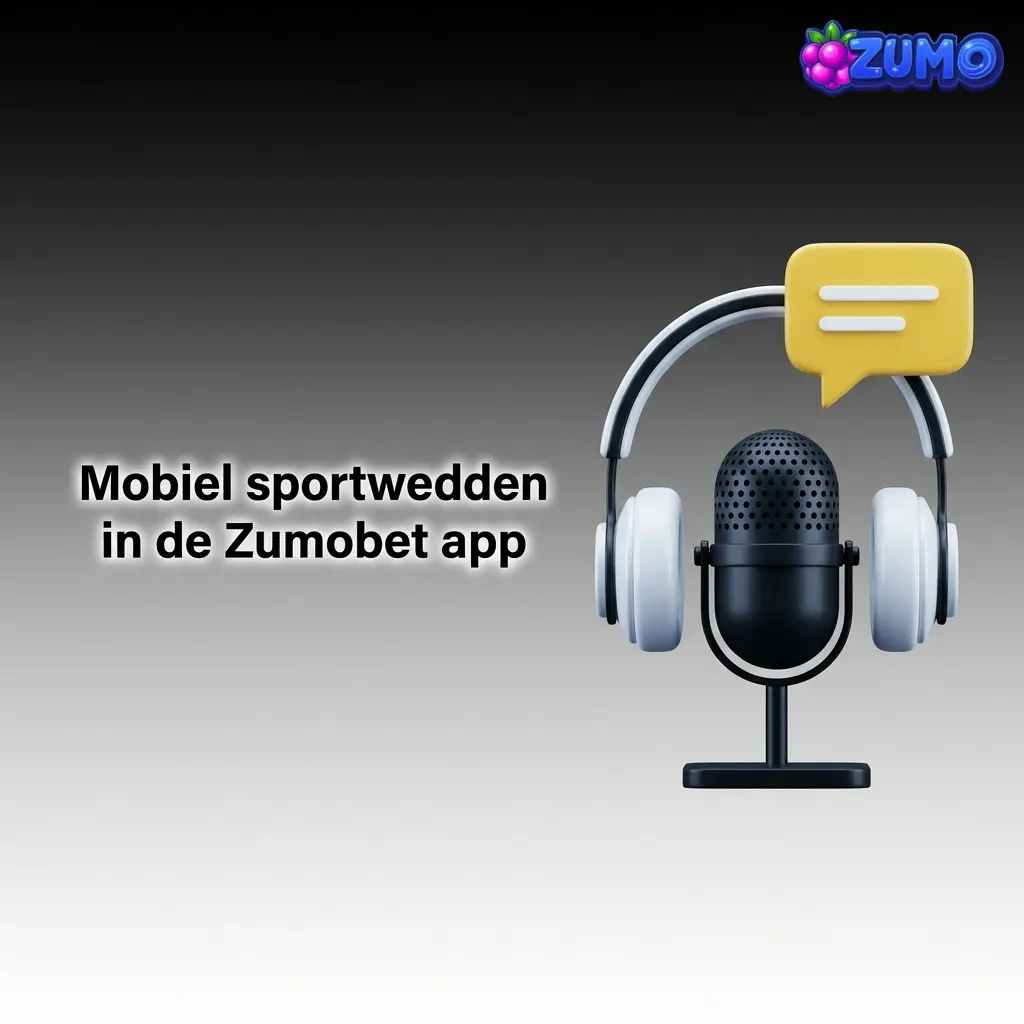 Mobiel sportwedden in de Zumobet app met live odds, voetbal, tennis en snelle filters op smartphone