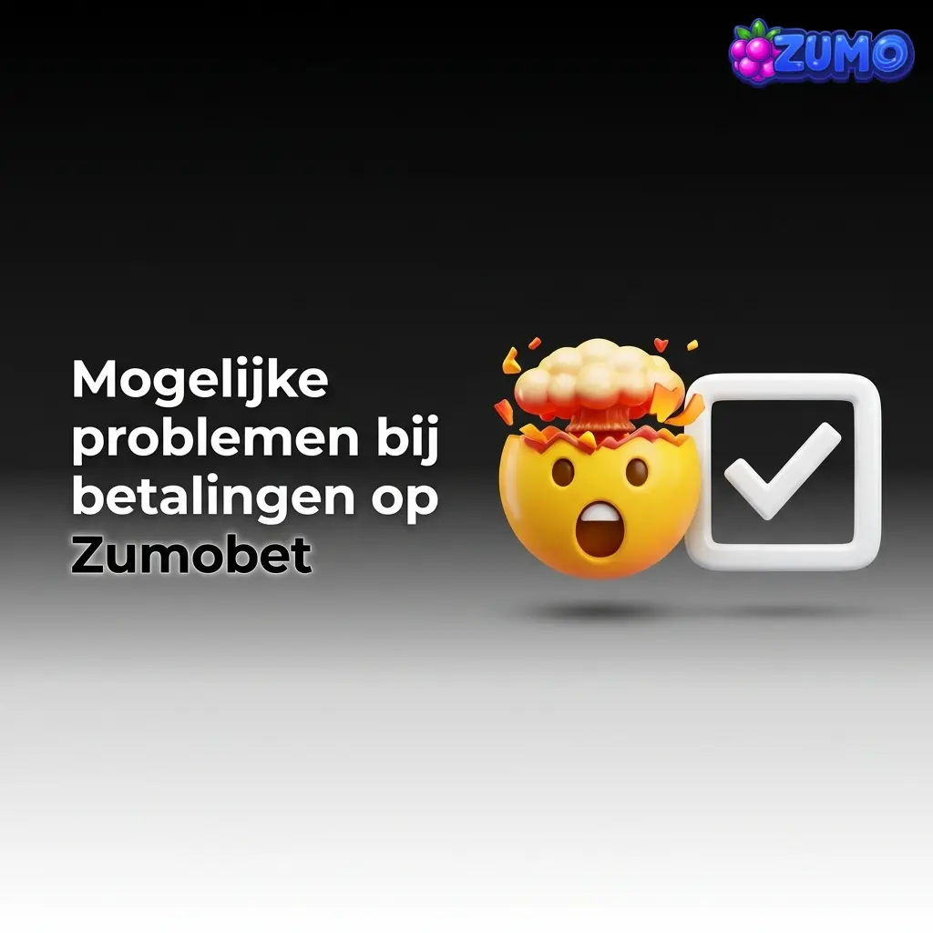 Betaalproblemen op Zumobet door bankregels, verificatie of onjuiste gegevens bij stortingen en opnames
